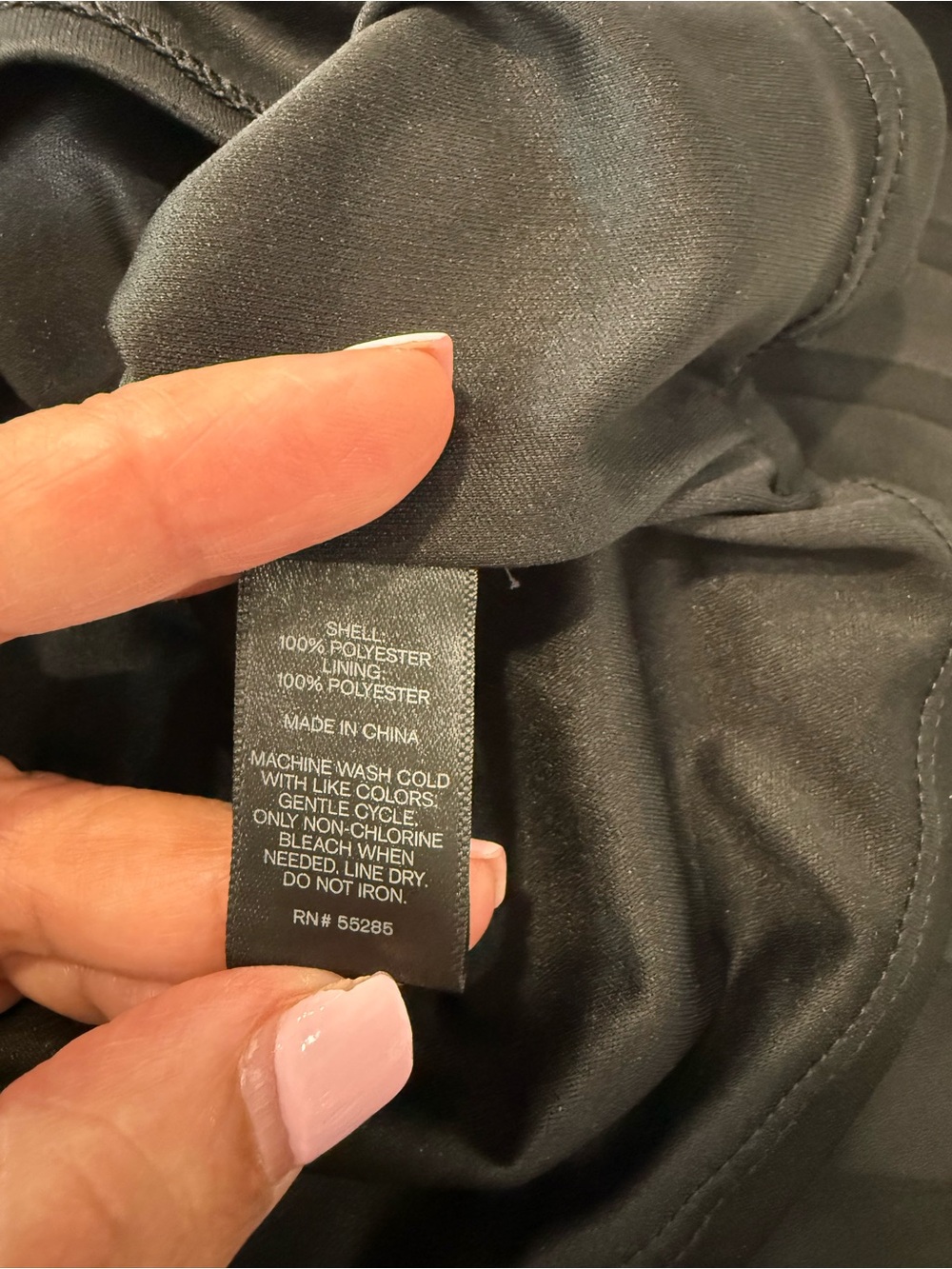 Express Black Pleated Spaghetti Strap Camisole - Picture 4 of 5